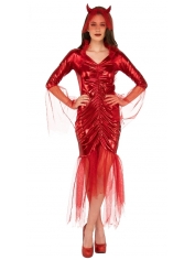 Red Bride Devil Costume - Womens Halloween Costumes